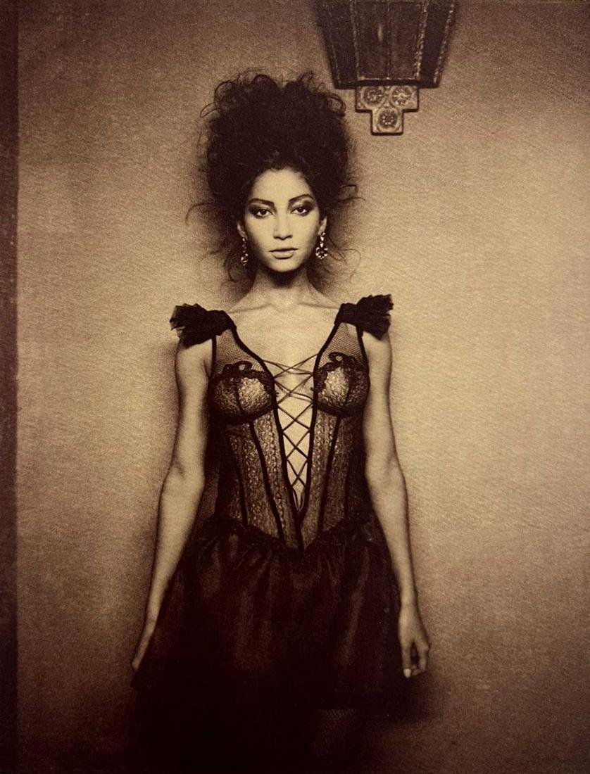 Marc Lagrange, La Fille De Paris I, 2012: Photographer: Marc Lagrange was a Belgian photographer known for his nude portraits of female figures. Lagrange created dream-like and fantastical narrative pictures populated by beautiful nudes that
