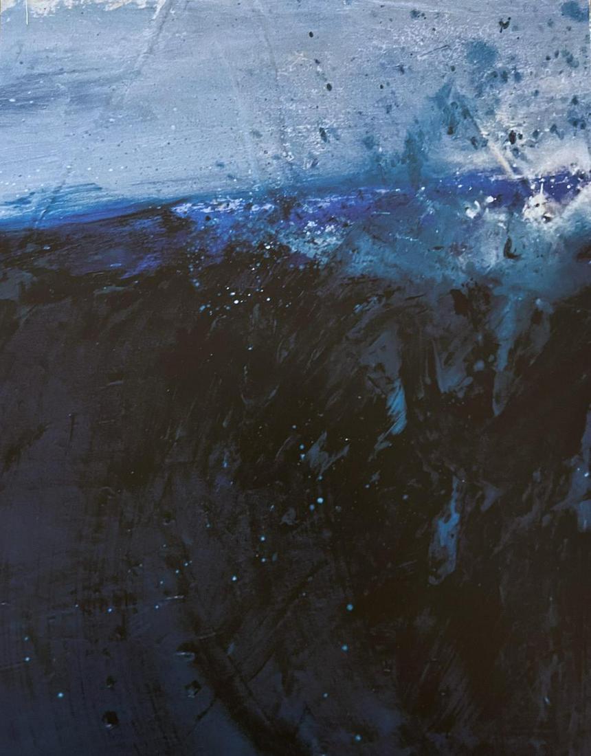 Michael Dweck, Detail of Wave, Painting By William Quigley, (1 of 1)