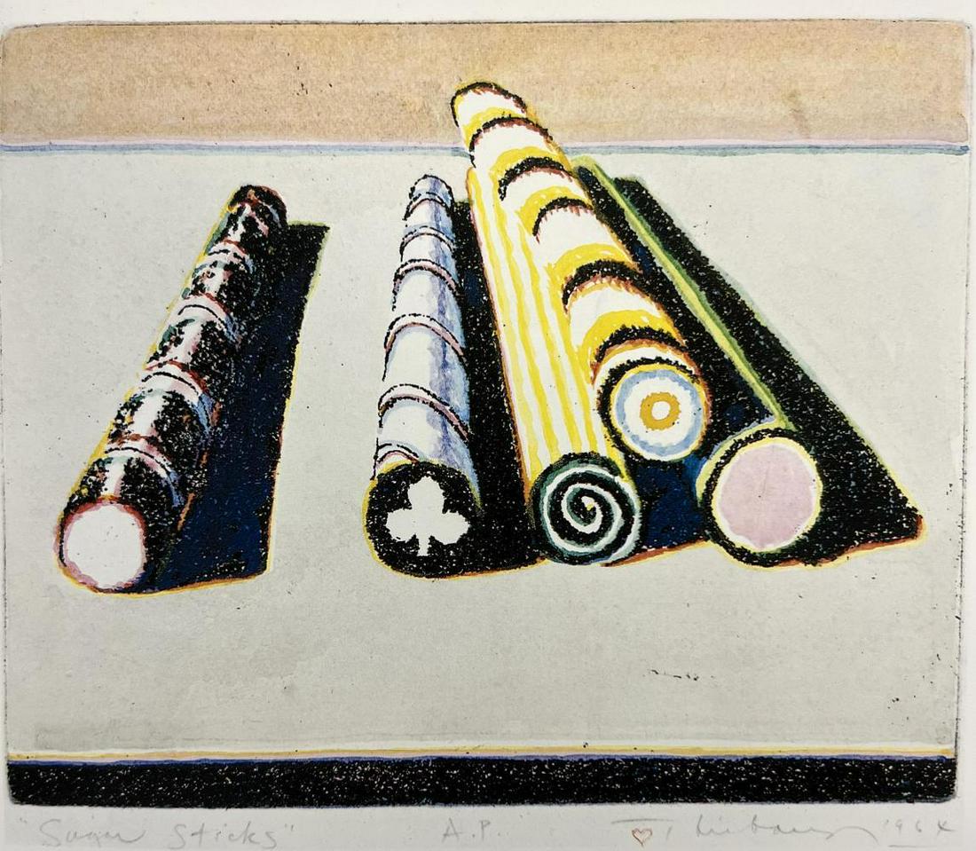 Wayne Thiebaud, Sugar Sticks, 1990 (1 of 1)