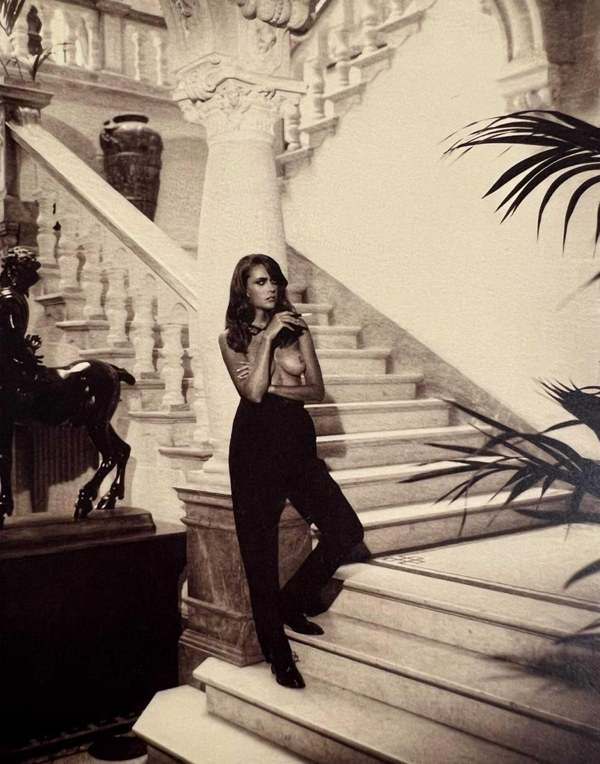 Marc Lagrange, Deux Minutes, 2012: Photographer: Marc Lagrange was a Belgian photographer known for his nude portraits of female figures. Lagrange created dream-like and fantastical narrative pictures populated by beautiful nudes that