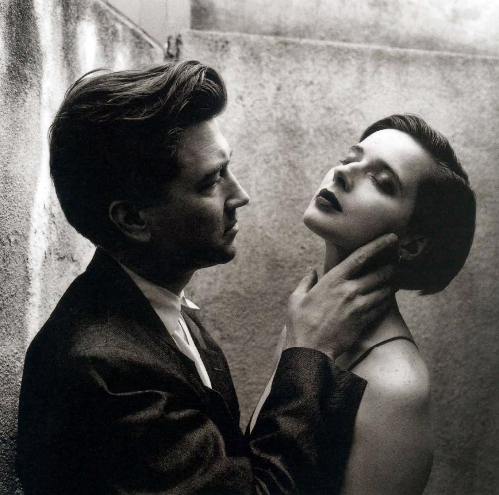 Helmut Newton, David Lynch & Isabella Roseline, La, 1988: Photographer: Helmut Newton (Germany, 1920 - 2004) - best known for his erotically charged highly stylized images, Helmut Newton was one of the most influential fashion photographers of all time. Titl