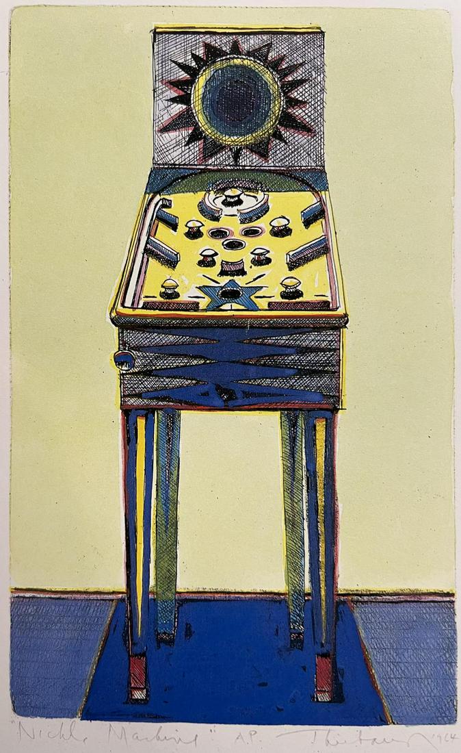 Wayne Thiebaud, Nickle Machine, 1982 (1 of 1)