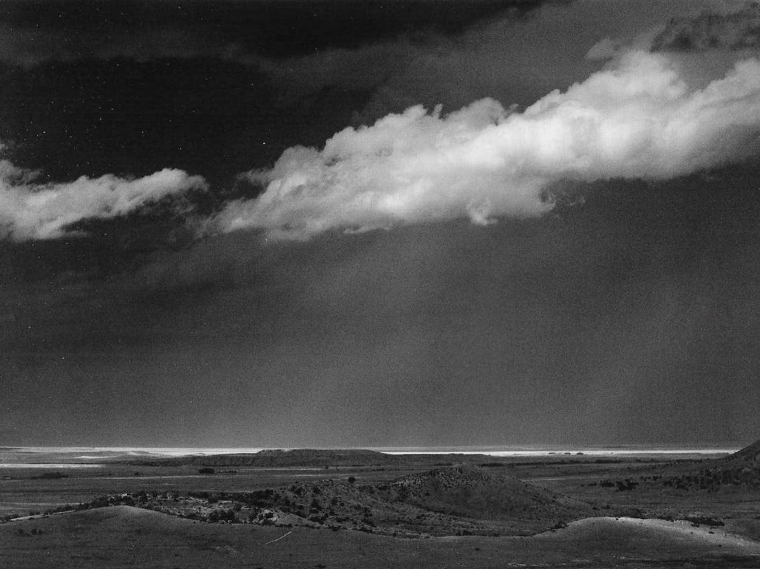 Ansel Adams, Thunderstorm Over The Great Plains New Mexico, 1961 (1 of 1)