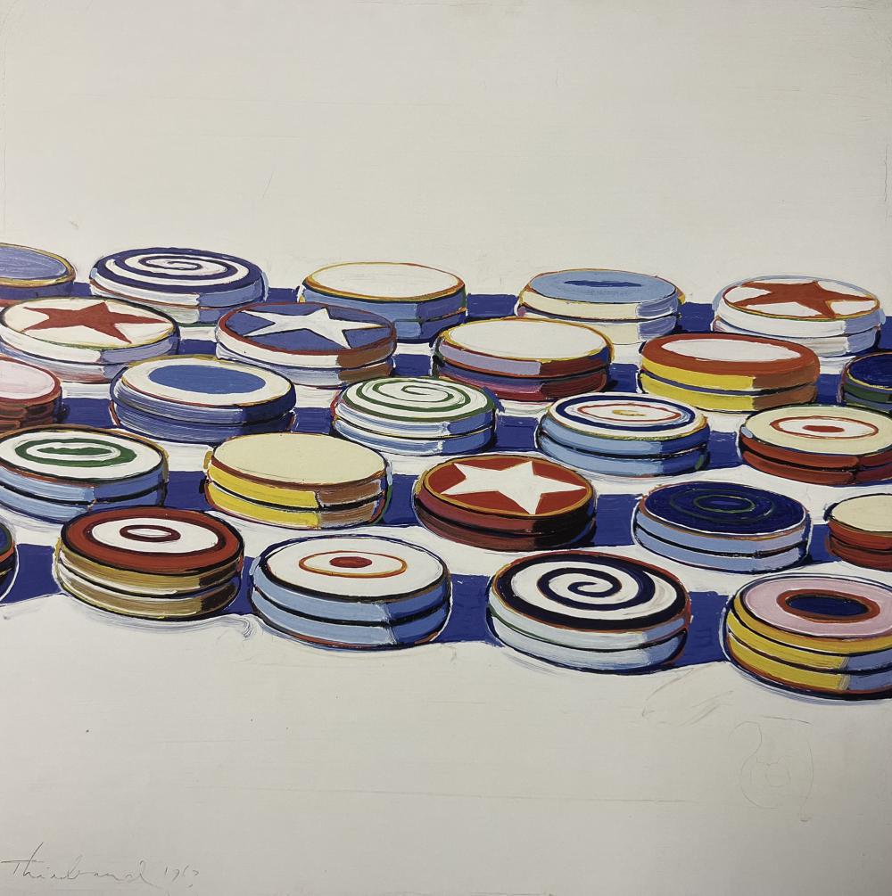 Wayne Thiebaud, Yo-Yos, 1963 (1 of 1)