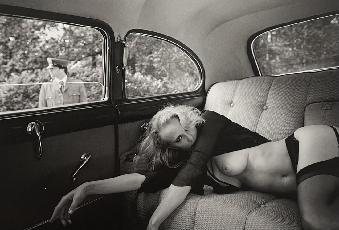 Marc Lagrange, Hiding, 2011: Photographer: Marc Lagrange was a Belgian photographer known for his nude portraits of female figures. Lagrange created dream-like and fantastical narrative pictures populated by beautiful nudes that