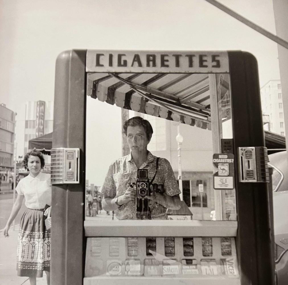 Vivian Maier, Self Portrait, Location Unknown, 1957 (1 of 1)