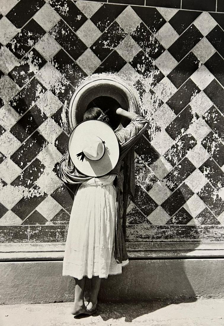 Manuel Alvarez, The Daughter Of The Dancers, 1933: Photographer: Manuel Alvarez Bravo - (1902-2002) was a Mexican artistic photographer and one of the most important figures in 20th century Latin American photography. He was born and raised in Mexico 