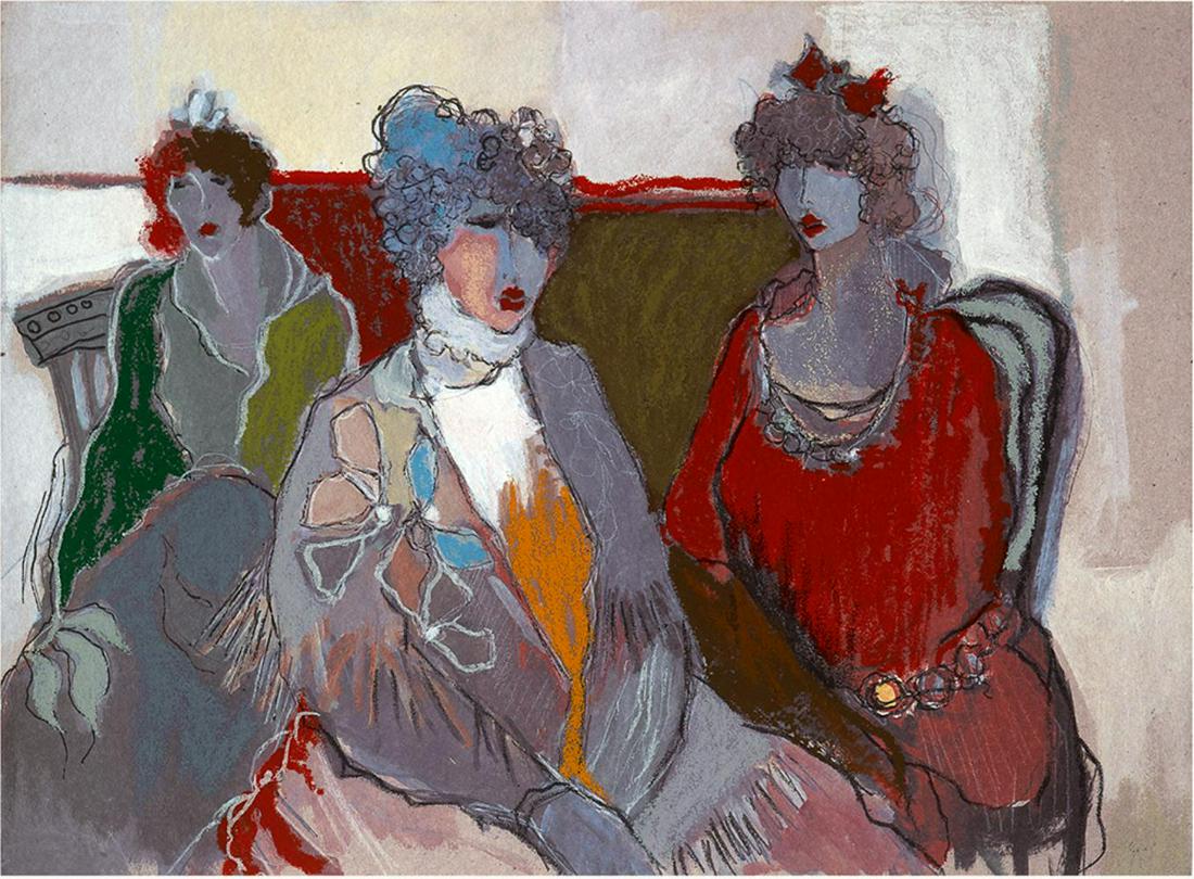 ITZCHAK TARKAY 'THE ARISTOCRATS' LITHOGRAPH, SIGNED AND NUMBERED AP (1 of 1)