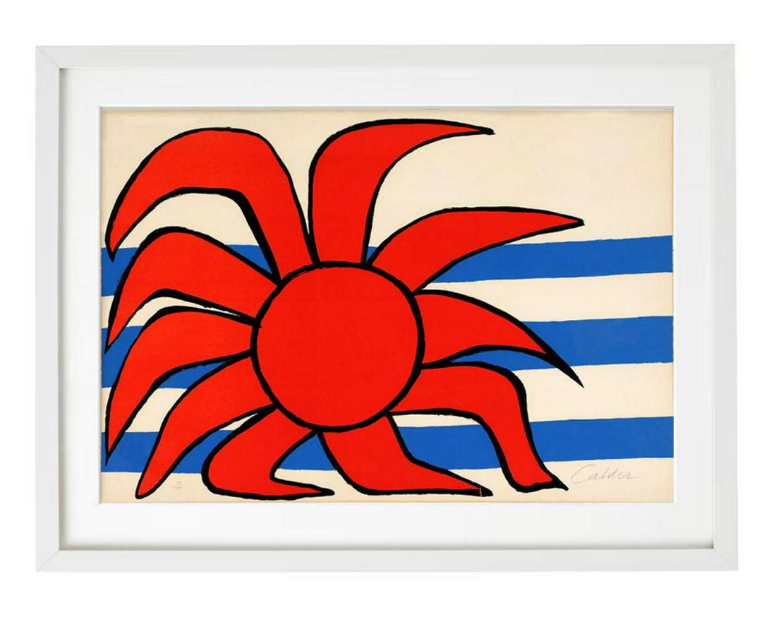Alexander Calder, 'Oleil sur la Vagues - 1976' (Sun and Sea) (1 of 4)