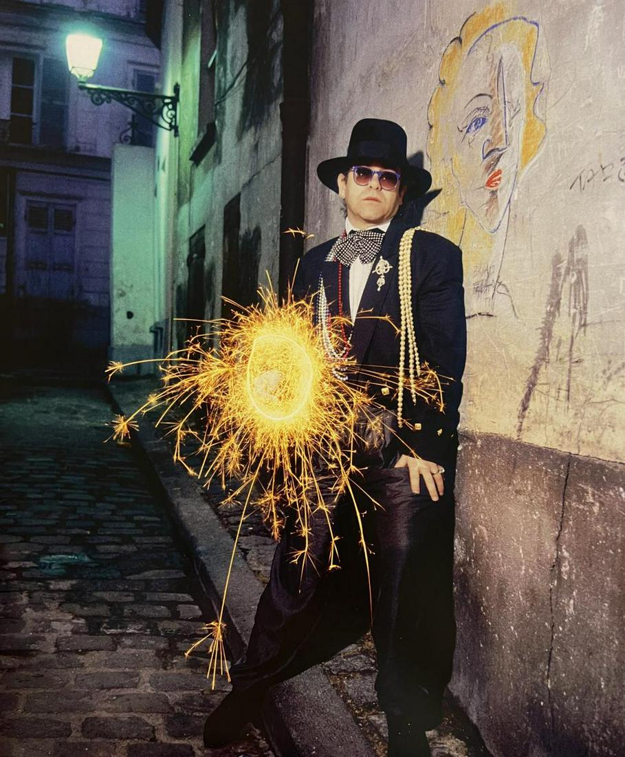 Terry O'neill, Elton John, Paris, Circa 1980 (1 of 1)