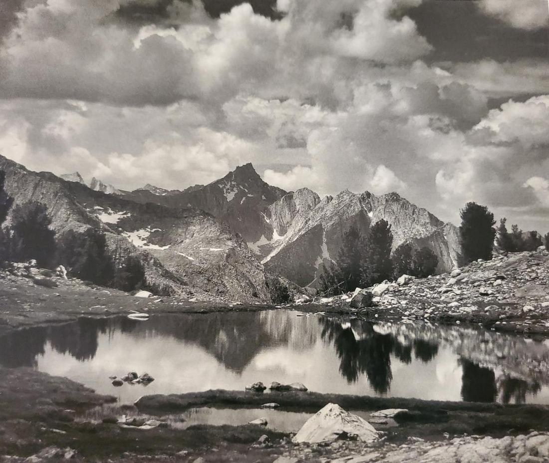 Ansel Adams, Mount Clarence King, Pool, Kings Canyon National Park, California C. 1925 (1 of 1)