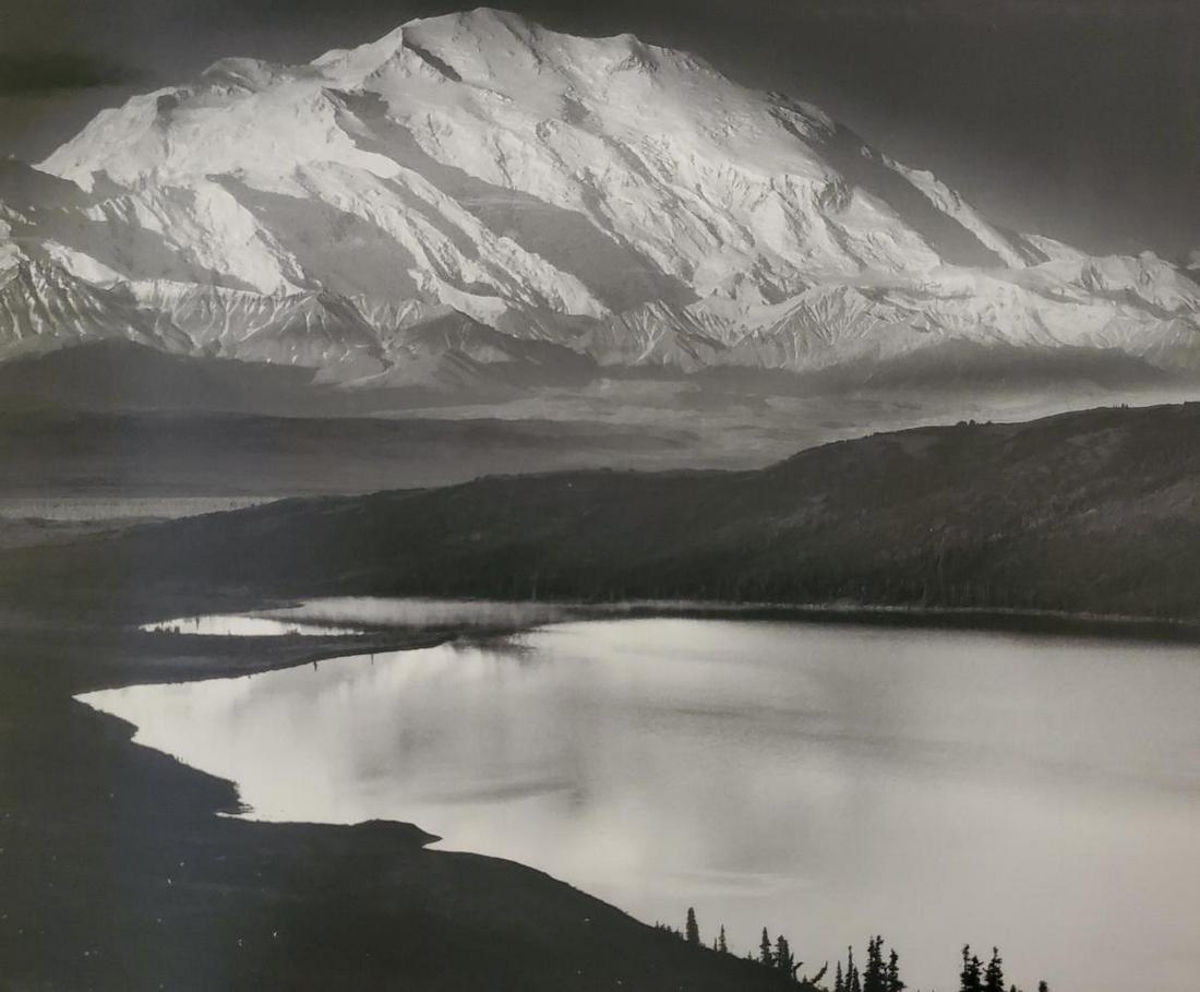 Ansel Adams, Mount Mckinley and Wonder Lake, Denali National Park, Alaska, 1947 (1 of 1)