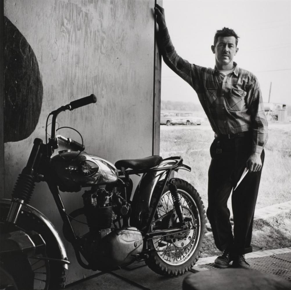 Danny Lyon, Johnny Goodpaster, Hobart, Indiana, 1960s: Photographer: Danny Lyon is an American photographer and filmmaker. All of Lyon's publications work in the style of photographic New Journalism, meaning that the photographer has become immersed in wi