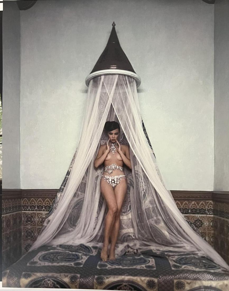 Marc Lagrange - Josephine Baker, 2011: Photographer: Marc Lagrange was a Belgian photographer known for his nude portraits of female figures. Lagrange created dream-like and fantastical narrative pictures populated by beautiful nudes that