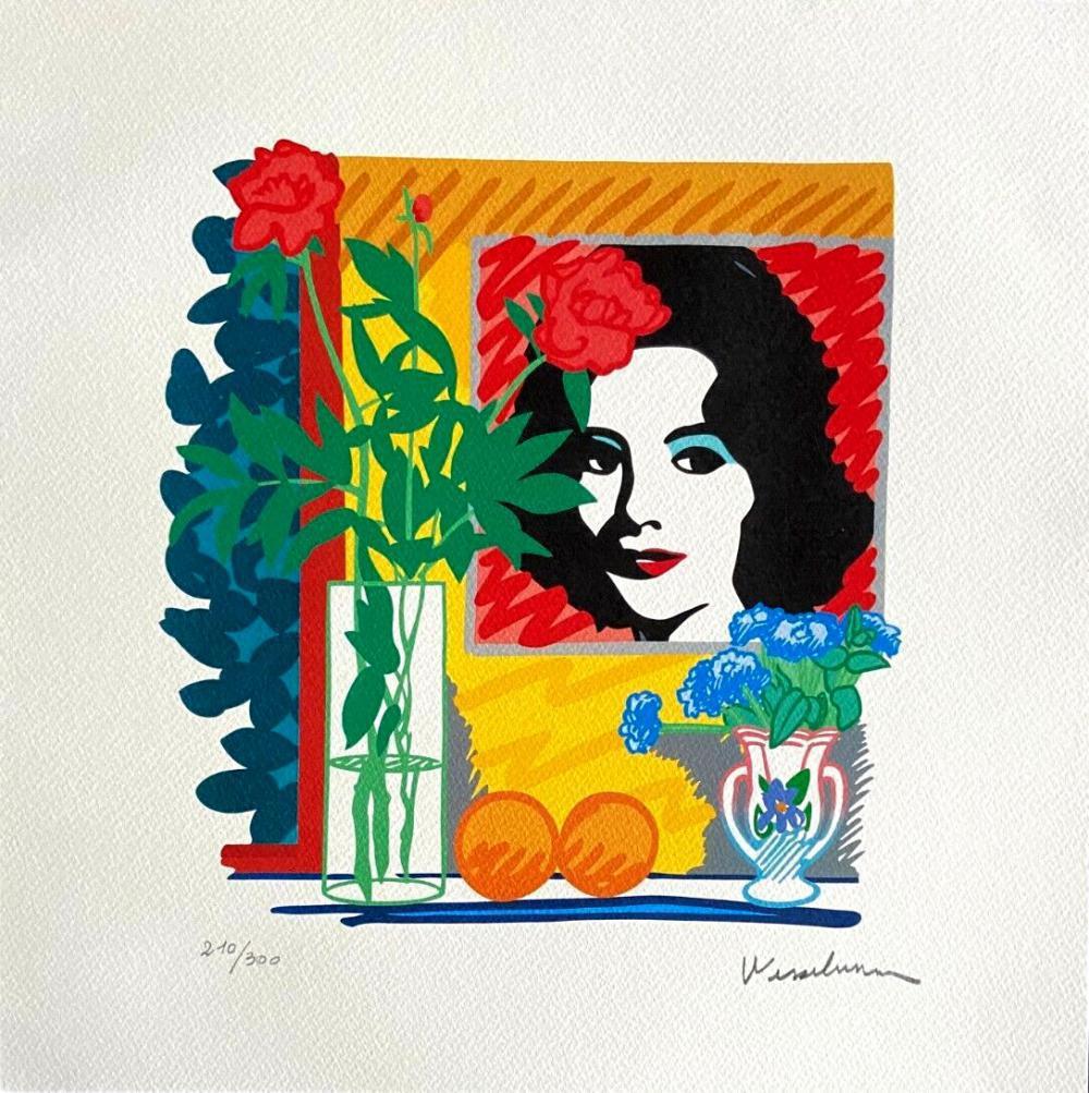 Tom Wesselmann ''Still Life With Liz -1986" Limited Edition Lithograph (1 of 2)
