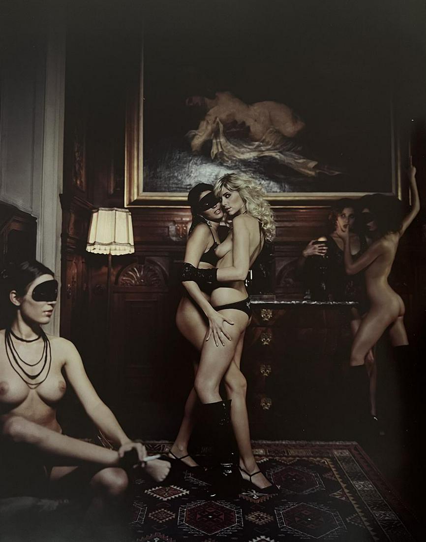 MARC LAGRANGE - Eyes Wide Shut, 2007: Photographer: Marc Lagrange was a Belgian photographer known for his nude portraits of female figures. Lagrange created dream-like and fantastical narrative pictures populated by beautiful nudes that