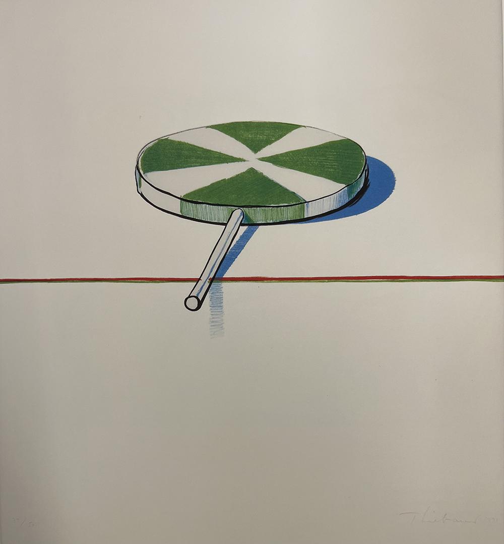 Wayne Thiebaud, Large Sucker, 1971 (1 of 1)