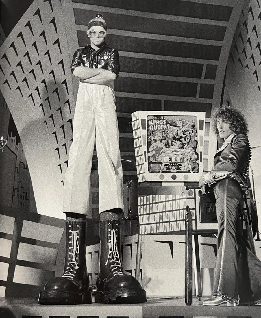 Terry O'neill, Elton Stands Tall As The Pinball Wizard, 1975 (1 of 1)
