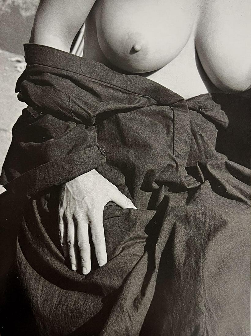 Manuel Alvarez, The Black Cloth, 1986: "Photographer: Manuel Alvarez Bravo - (1902-2002) was a Mexican artistic photographer and one of the most important figures in 20th century Latin American photography. He was born and raised in Mexico