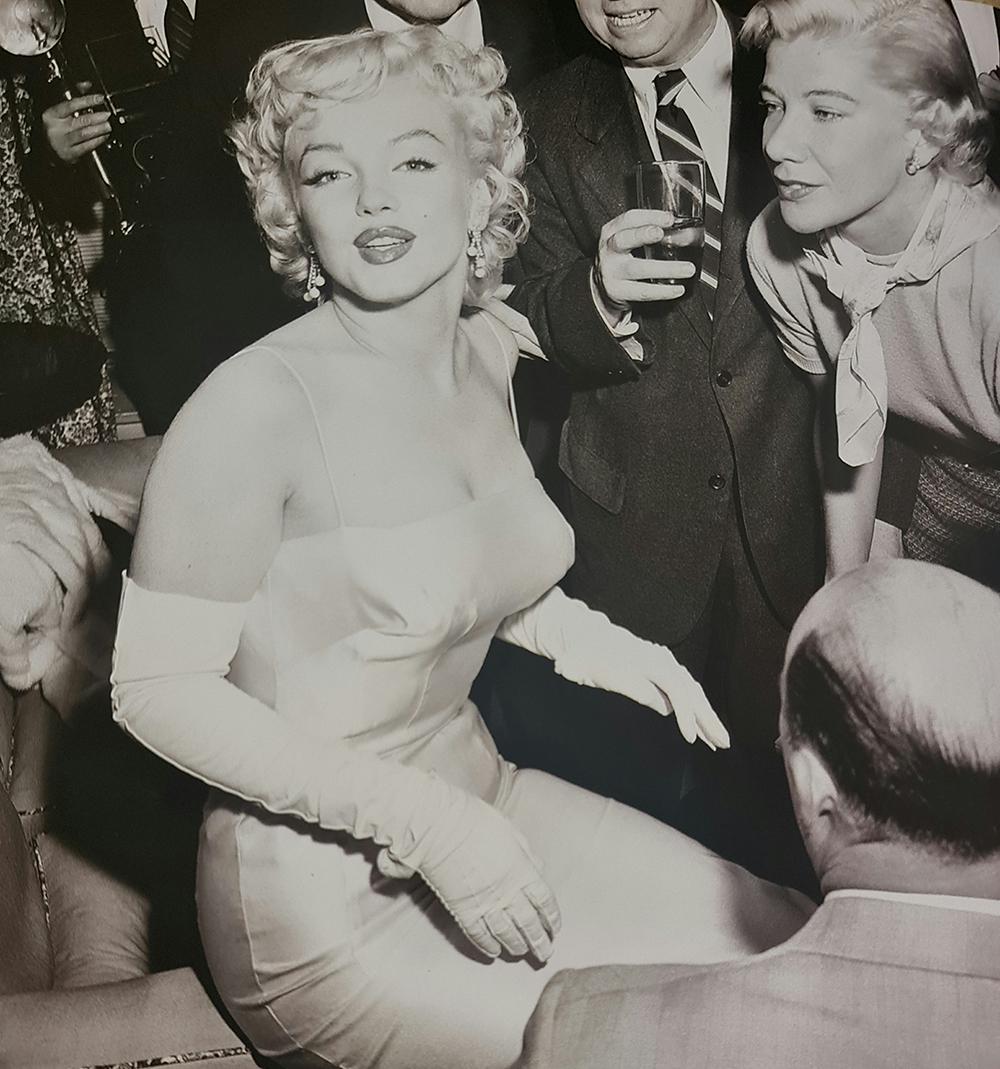 Marilyn Monroe, Announcing Monroe Productions With Milton Greene, 1955: Photographer: Unknown Subject/Title: Marilyn Monroe, Announcing Monroe Productions with Milton Greene Date Of Negative: 1955 Type Of Print: Sheet Fed Photogravure/Heliogravure Date Of Print: 2008 Publ