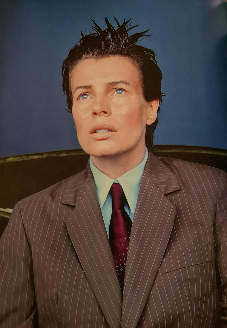 Michel Compte, Kim Bassinger for Vogue, Italy, 1997: Photographer: Michel Comte (born 19 February 1954) is a Swiss artist, filmmaker, fashion and portrait photographer. Subject/Title: Frida Kahlo Date Of Negative: 1997 Type Of Print: Sheet Fed Photograv