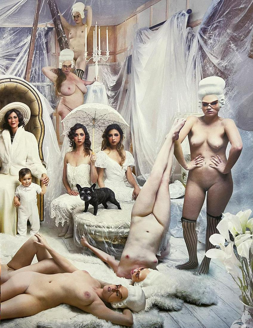 David LaChapelle, Taschen Family Portrait, 2010: Photographer: David LaChapelle (Born March 11, 1963) is an American photographer, music video director and film director. He is best known for his photography, which often references art history and s
