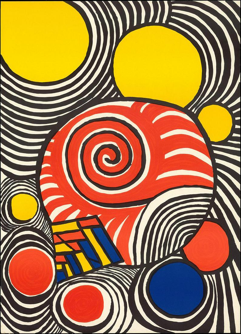 Alexander Calder 'Clown, 1976' Original Lithograph Proof (1 of 1)