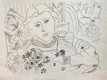 Henri Matisse, 'Reclining Nude' Litograph On Japon - 1960 (1 of 1)