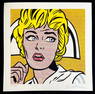 Roy Lichtenstein 'Nurse' 1986, Limited Edition Litograph