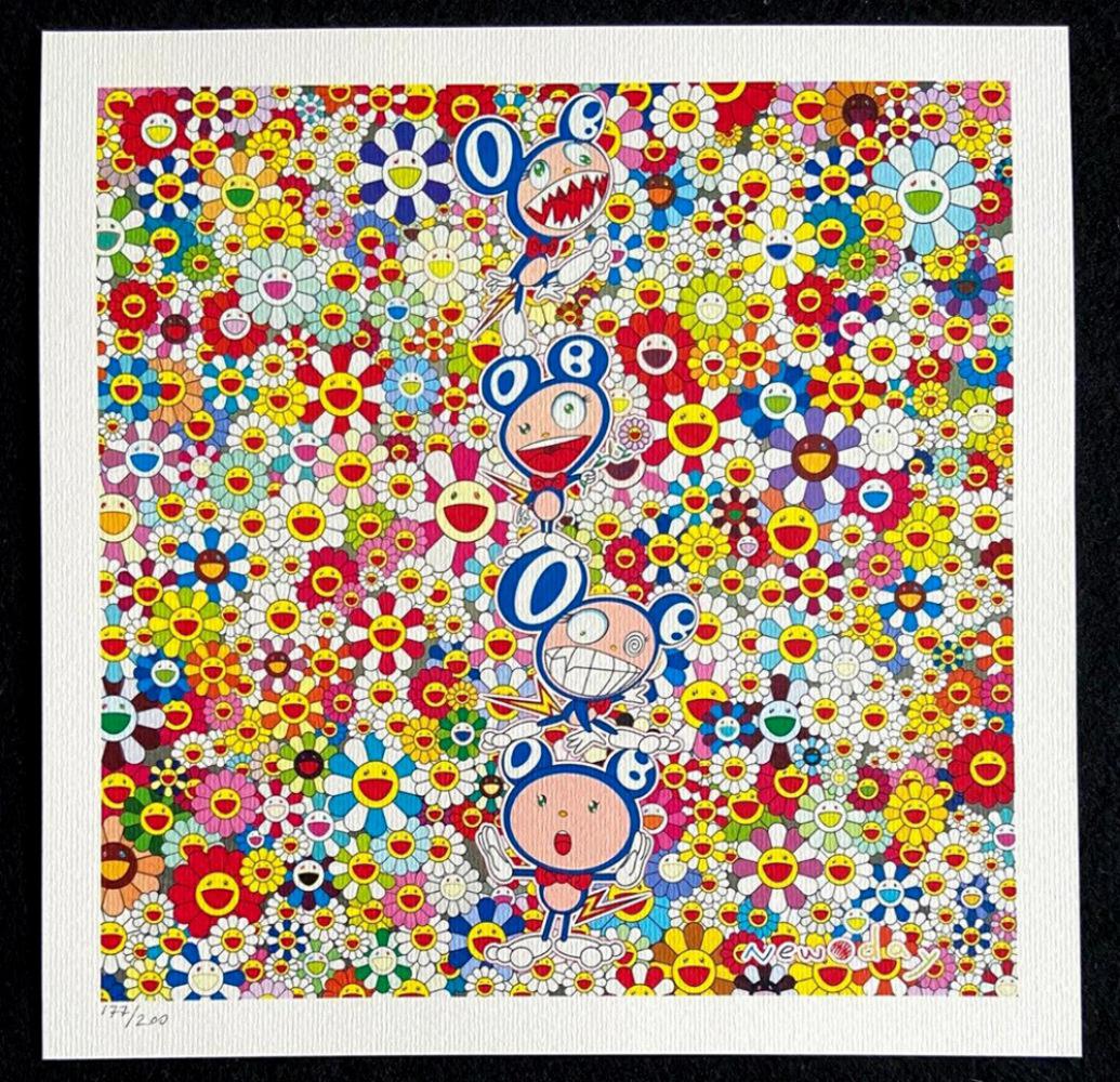 Takashi Murakami 'Dobs Acrobatic Spectacular Company' 2015, Limited Edition Lithograph (1 of 2)