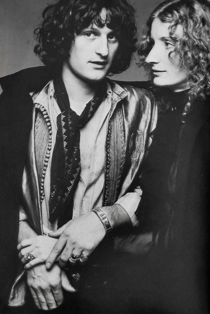 Richard Avedon, Viva and Michel Auder, New York studio, 1969: Photographer: Richard Avedon (American, 1923 - 2004) - internationally renowned portrait and fashion photographer, one of the most important and influential photographers during the last half of the t