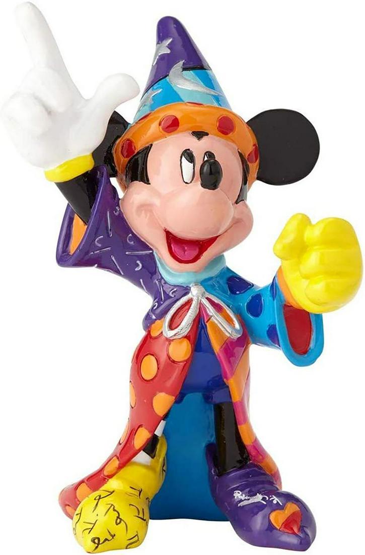 Disney By Romero Britto 'Fantasia Sorcerer Mickey' Stone Resin Sculpture (1 of 7)