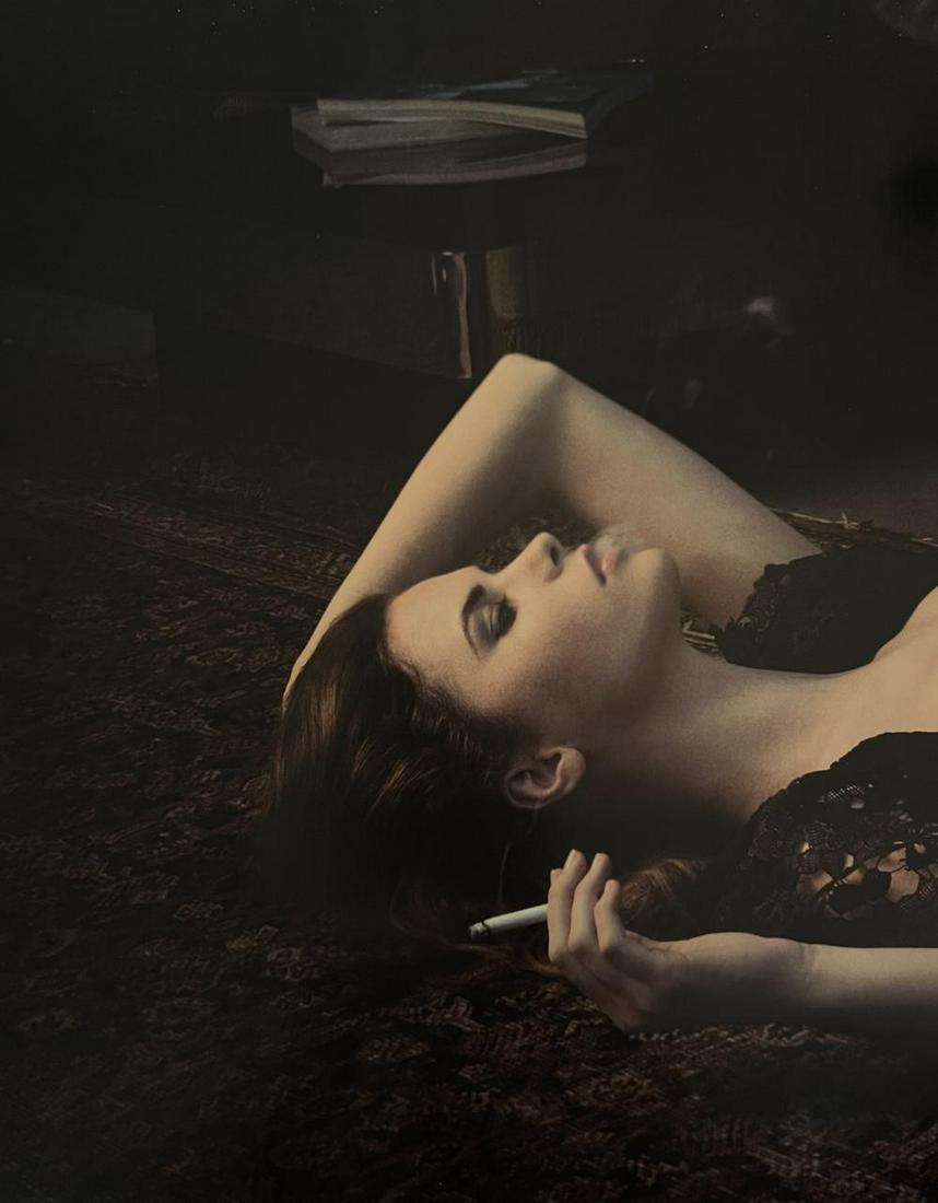 Marc Lagrange, Exhale, 2000's: Photographer: Marc Lagrange was a Belgian photographer known for his nude portraits of female figures. Lagrange created dream-like and fantastical narrative pictures populated by beautiful nudes that