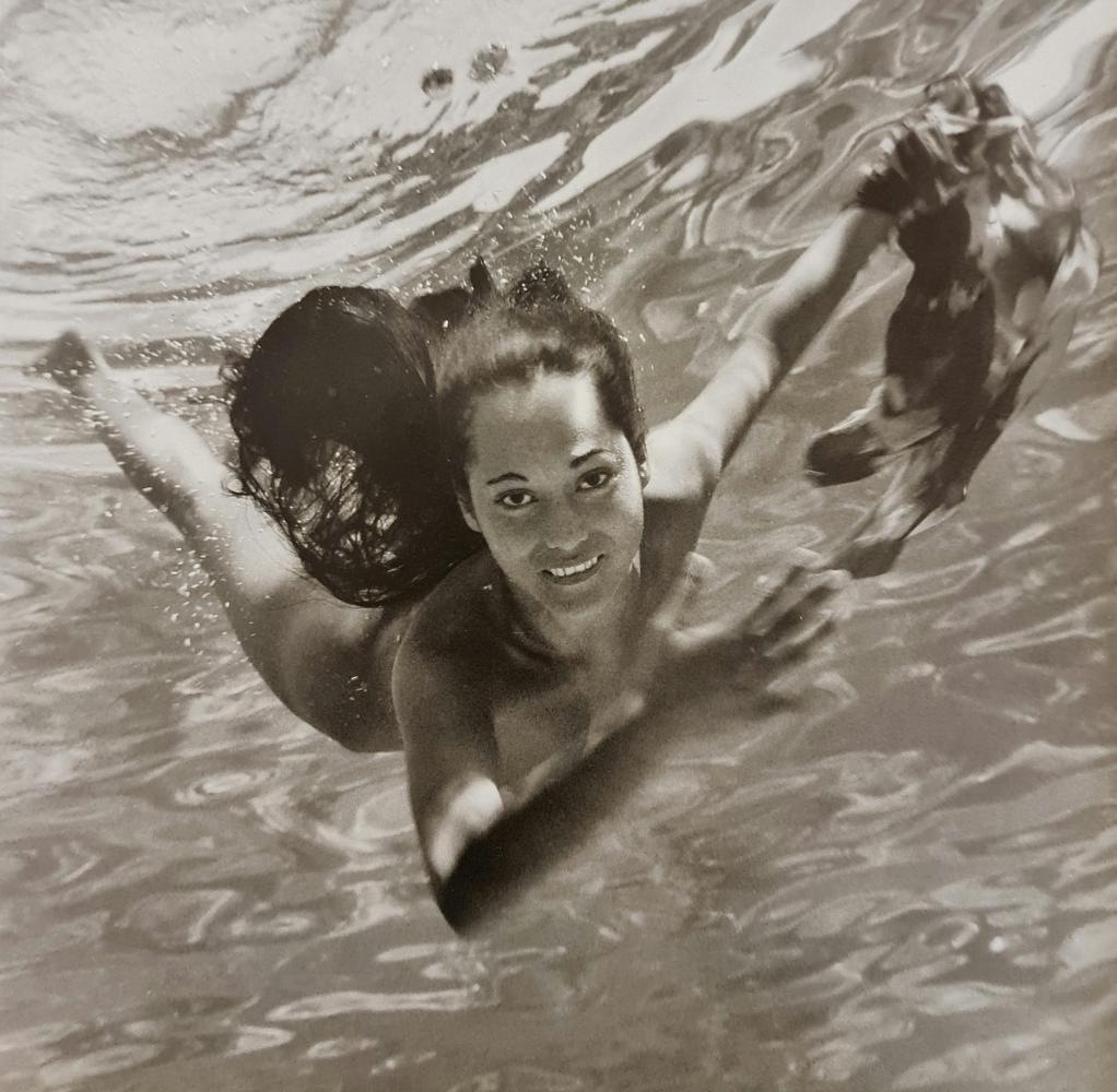 Adolphe Sylvain, Untitled, 1946: Photographer: Adolphe Sylvain - 1920-1991, was a French-Tahitian photographer, best known for his black-and-white photographs of Tahiti and Tahitian models. Subject/Title: Tahiti Date Of Negative: 194