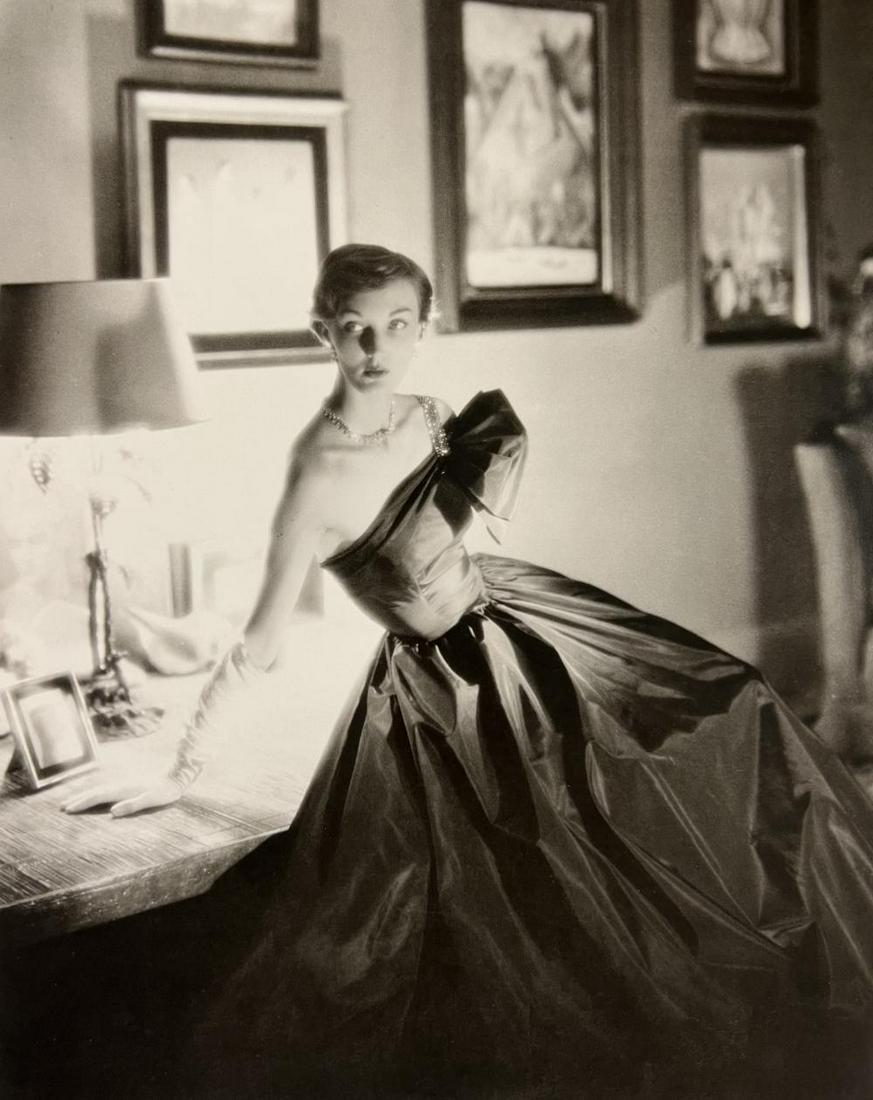George Platt Lynes, Fashion Photography For Vogue, 1948: Photographer: George Platt Lynes (American 1907 - 1955), Internationally renowned photographic artist, best known for portraiture, fashion, dance & nude studies. Title: Fashion Photography For Vogue D