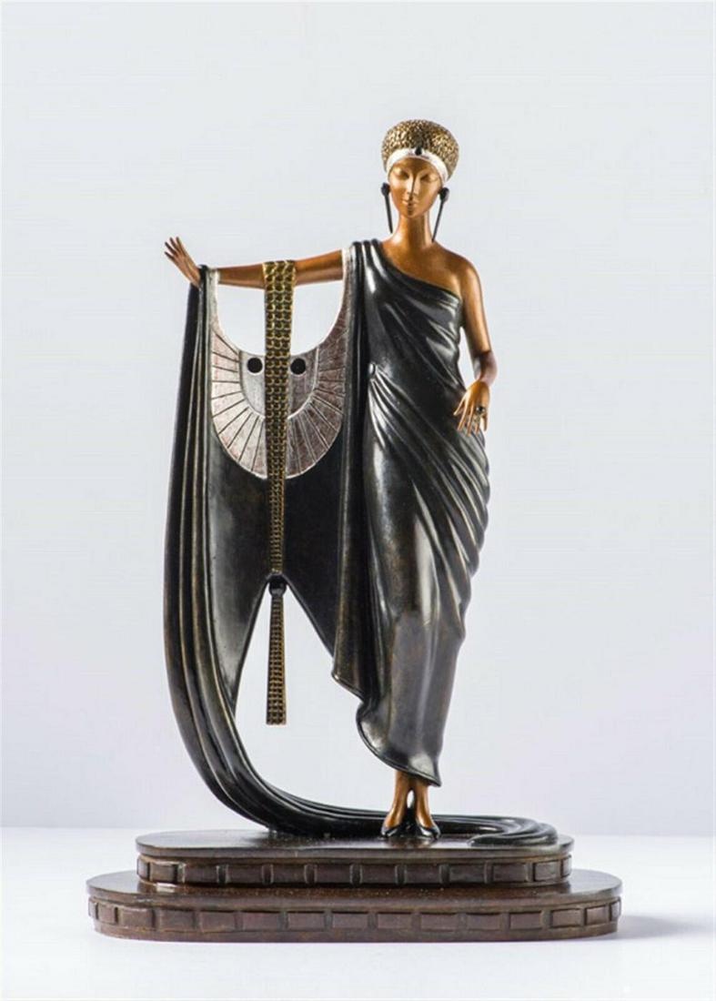 Erte 'Sophisticated Lady' Bronze Sculpture 1980 (1 of 3)