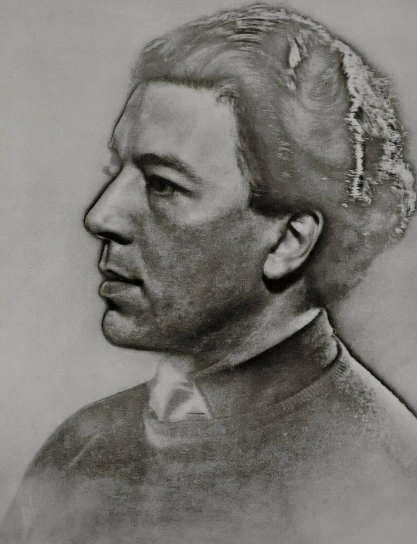 Man Ray, Andre Breton Portrait, 1930 First Edition: Photographer: Man Ray (American born, 1890 - 1976) - Considered one of the most influential artists of the 20th century Man Ray lived most of his life in Paris, France. Best described as a modernist,