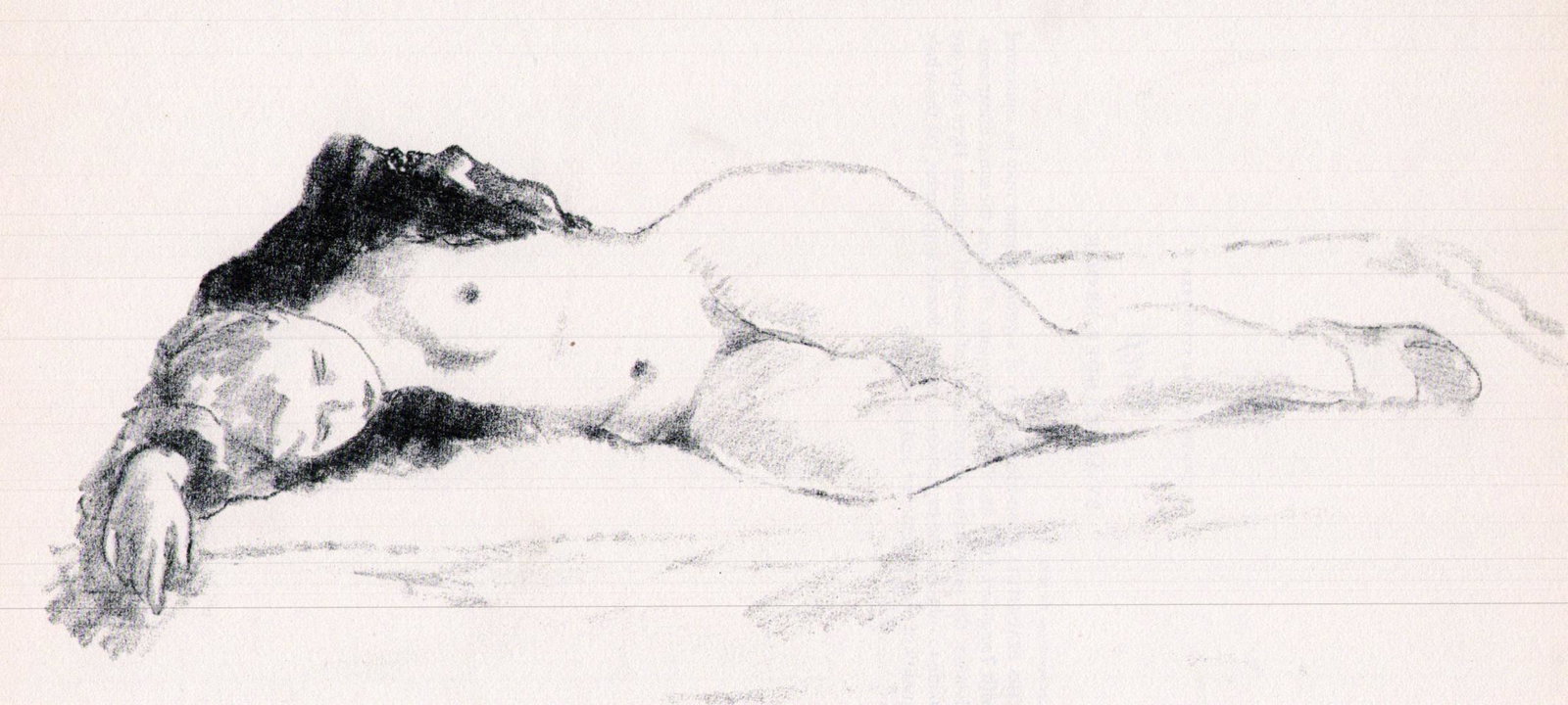 Alexander Brook, Sleep, 1939: Artist: Alexander Brook Title: Sleep Date Of Negative: 1939 Type Of Print: Vintage Photogravure/Lithograph, Printed from the original plate Date Of Print: 1939 (82 years old print) Paper: Medium weigh