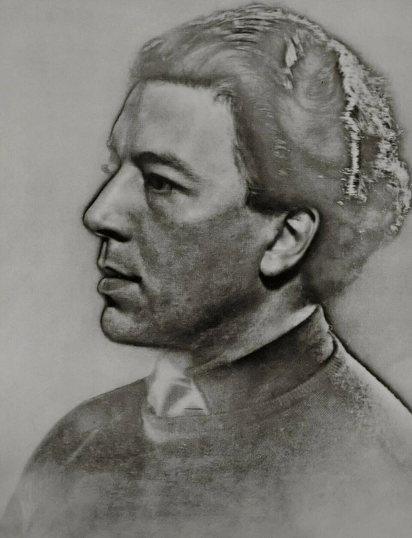 Man Ray, Andre Breton Portrait, 1930 First Edition: Photographer: Man Ray (American born, 1890 - 1976) - Considered one of the most influential artists of the 20th century Man Ray lived most of his life in Paris, France. Best described as a modernist,