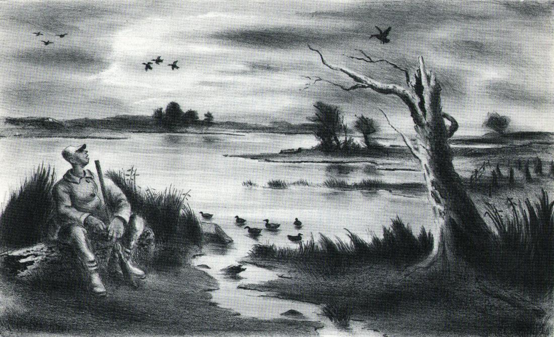 Arnold Blanch, Duck Hunter, 1939 (1 of 1)
