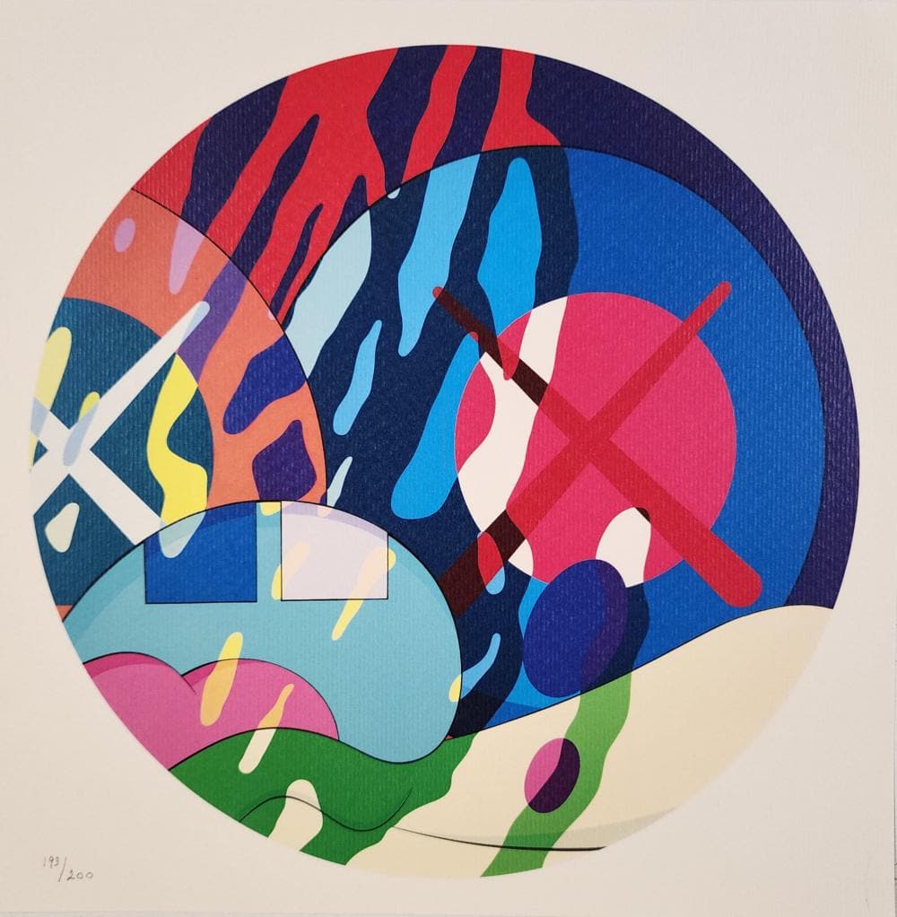 Kaws "Missing" 2021 Limited Edition Lithograph: Kaws "Missing" The lithograph was printed in 2021 by the Mori Art Museum, Tokyo, Japan in 200 copies, Numbered in pencil The work measures 11.75x11.75 Inches. Condition: In Excellent condition Certifi