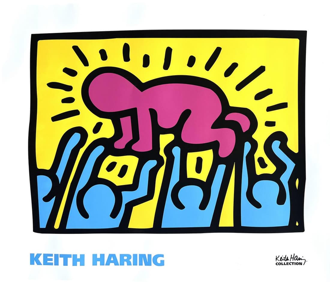 Keith Haring 'Untitled', 1989 Poster (1 of 1)