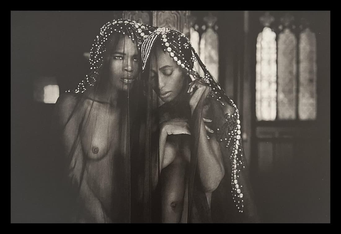 Marc Lagrange, Trompe L'oeil, 2000's: Photographer: Marc Lagrange was a Belgian photographer known for his nude portraits of female figures. Lagrange created dream-like and fantastical narrative pictures populated by beautiful nudes that