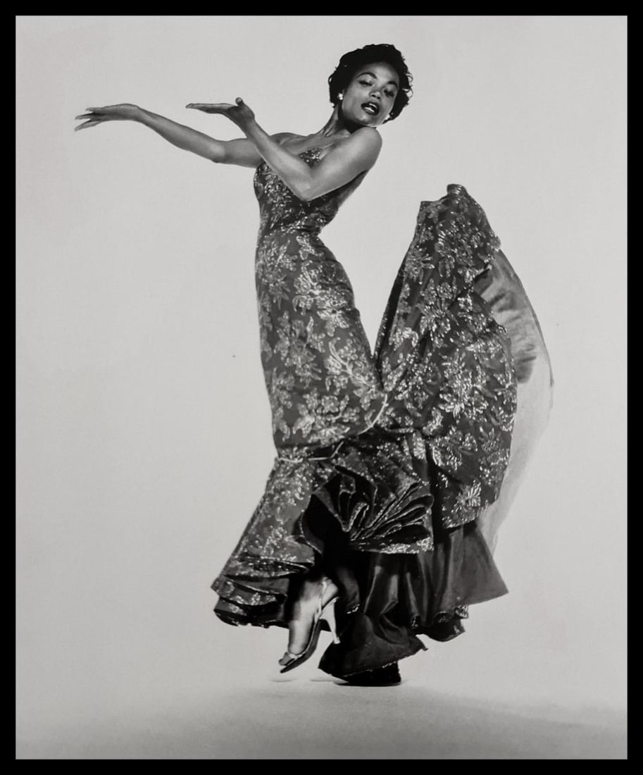 Phillipe Halsman, Eartha Kitt, 1954: Photographer: Philippe Halsman (Latvia born American, 1906 - 1979) - internationally renowned portrait and fashion photographer, one of the most important and influential photographers from the 1940's