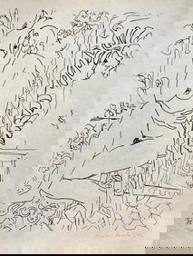 Henri Matisse, Reclining Nude lithograph On Japon - 1960 (1 of 3)