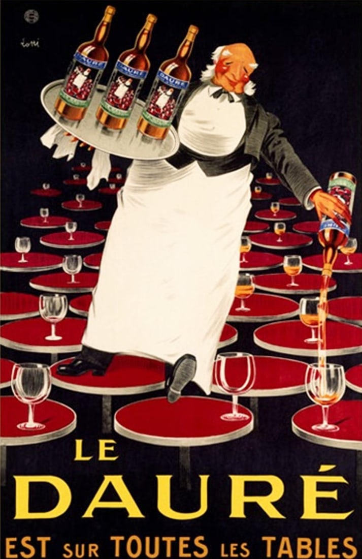 ORIGINAL VINTAGE POSTER 'LE DAURE' (1 of 1)