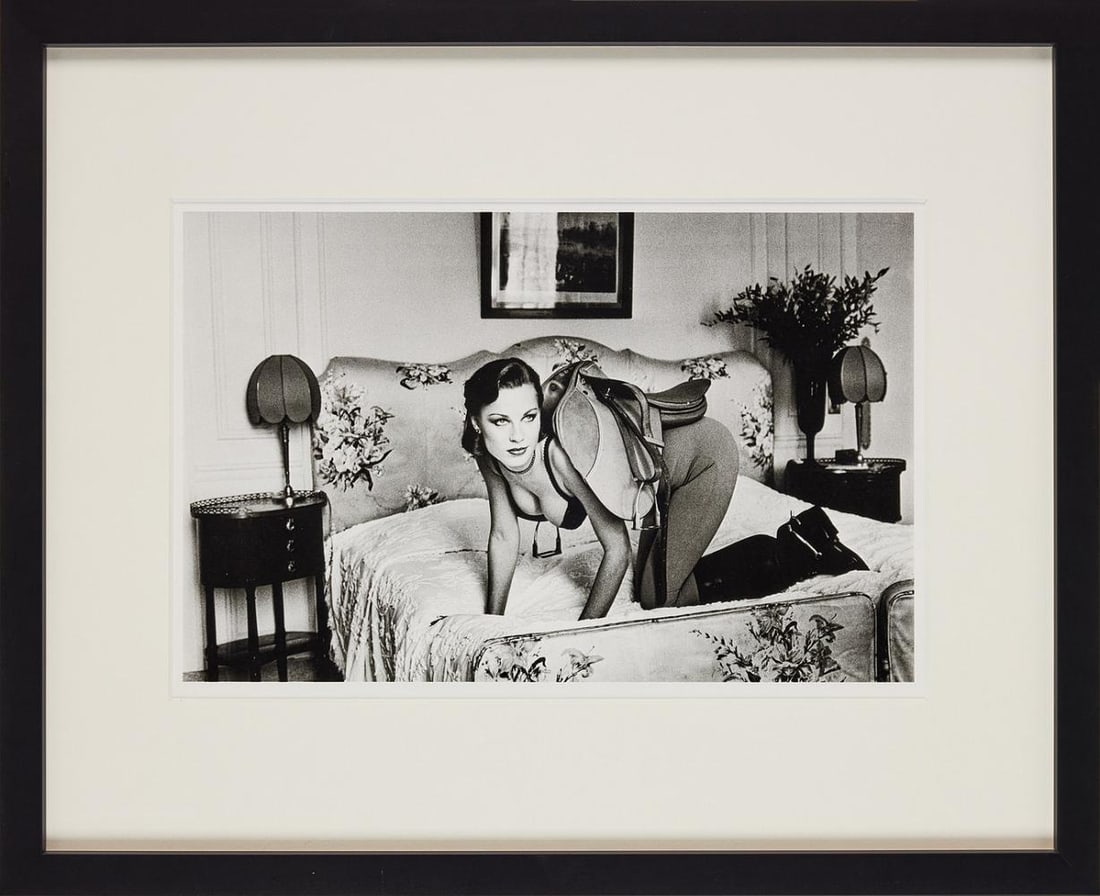 Helmut Newton, Hollywood 1976, Saddle I,Paris 1976 (1 of 5)