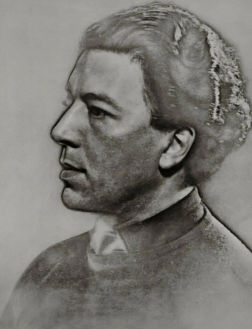 Man Ray, Andre Breton Portrait, 1930 First Edition: Photographer: Man Ray (American born, 1890 - 1976) - Considered one of the most influential artists of the 20th century Man Ray lived most of his life in Paris, France. Best described as a modernist,