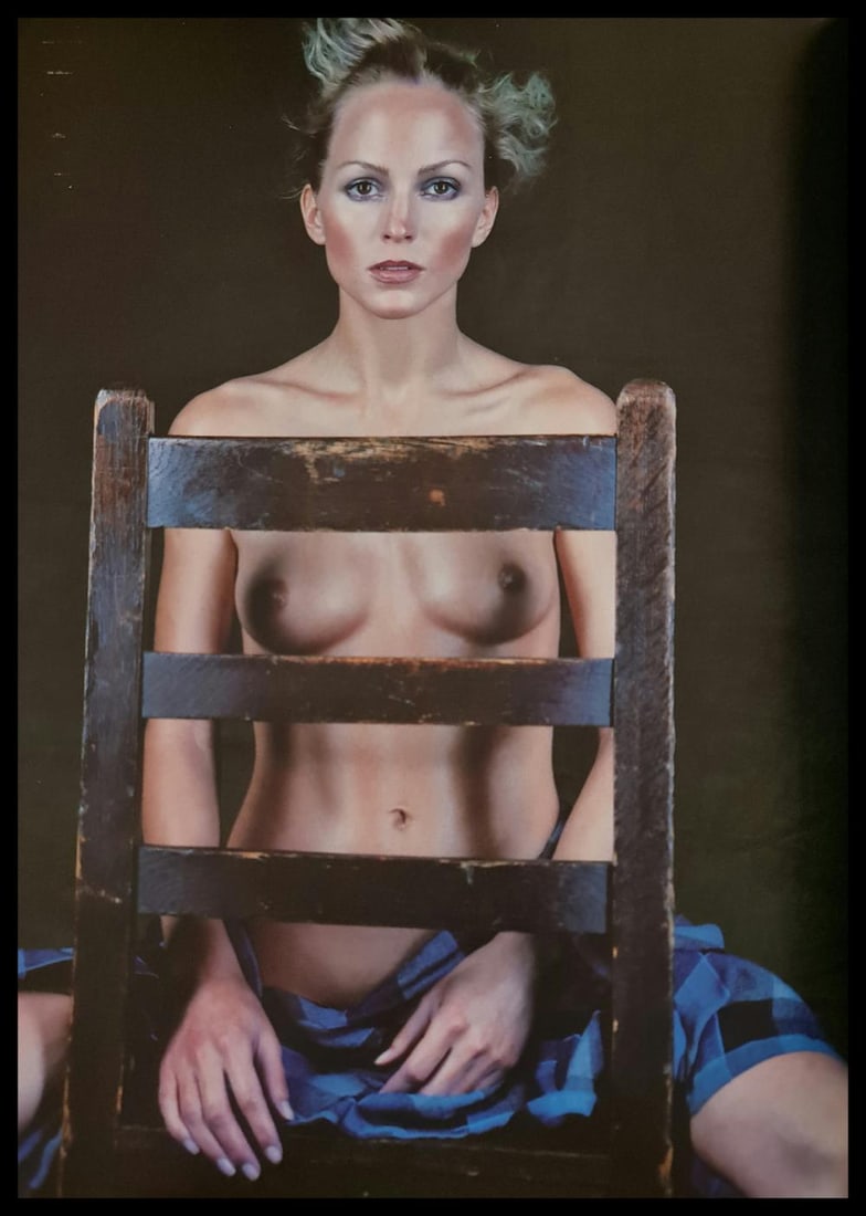 Michel Compte, Heather, L.A. Nudes, 1997: Photographer: Michel Comte (born 19 February 1954) is a Swiss artist, filmmaker, fashion and portrait photographer. Subject/Title: Frida Kahlo Date Of Negative: 1997 Type Of Print: Sheet Fed Photograv
