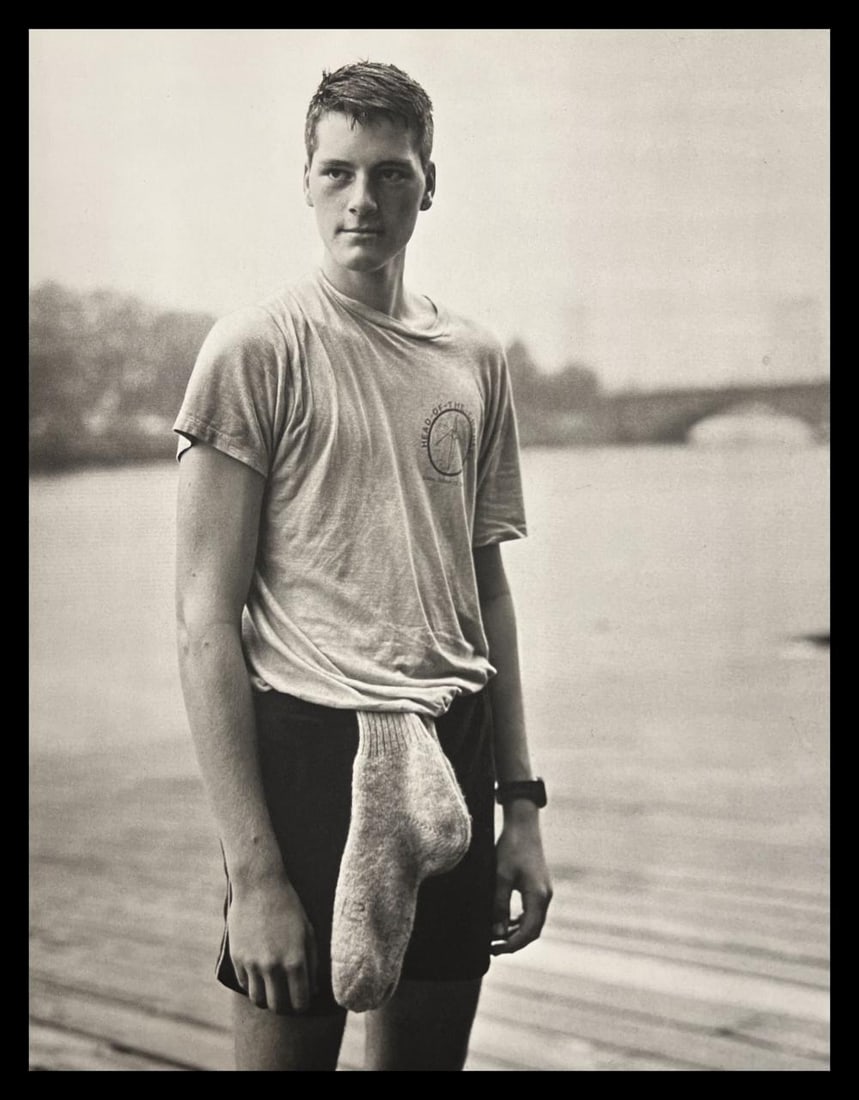 Bruce Weber, Untitled, 1988: Photographer: Bruce Weber (American, b. 1946) - internationally renowned American fashion photographer best known for his racy, erotically charged imagery. Weber has shot the ad campaigns of Calvin Kl